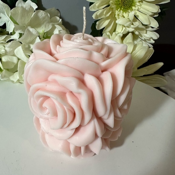 Roses Candle Pilar Roses that last Scented or Unscented - Picture 5 of 8